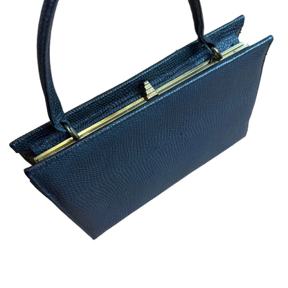 Czarna torebka do ręki vintage