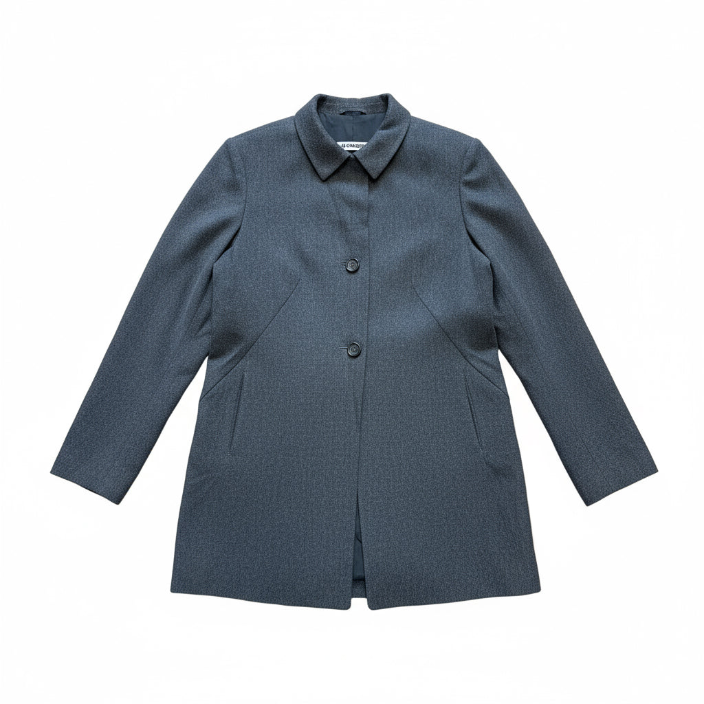 Minimalistyczna marynarka wełniana Jil Sander