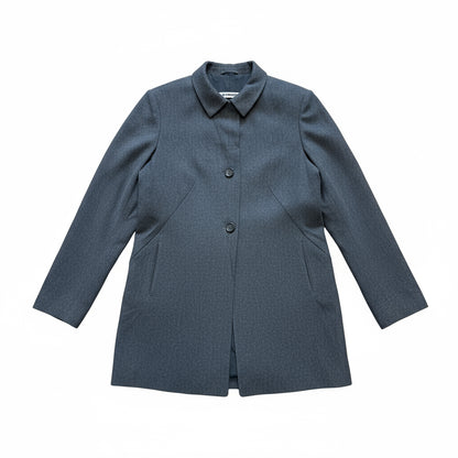 Minimalistyczna marynarka wełniana Jil Sander