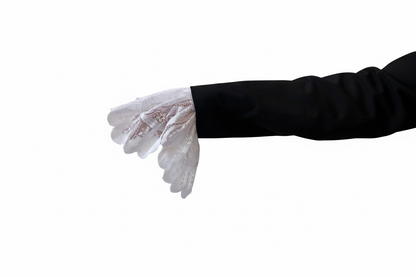 Mankiety z falbanką upcycling