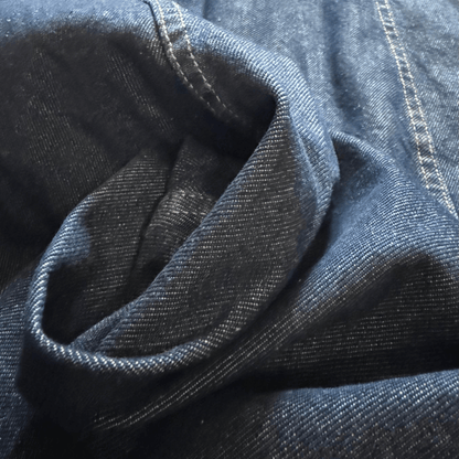 Nobody's Child Embroidered Long Denim Shirt Dress