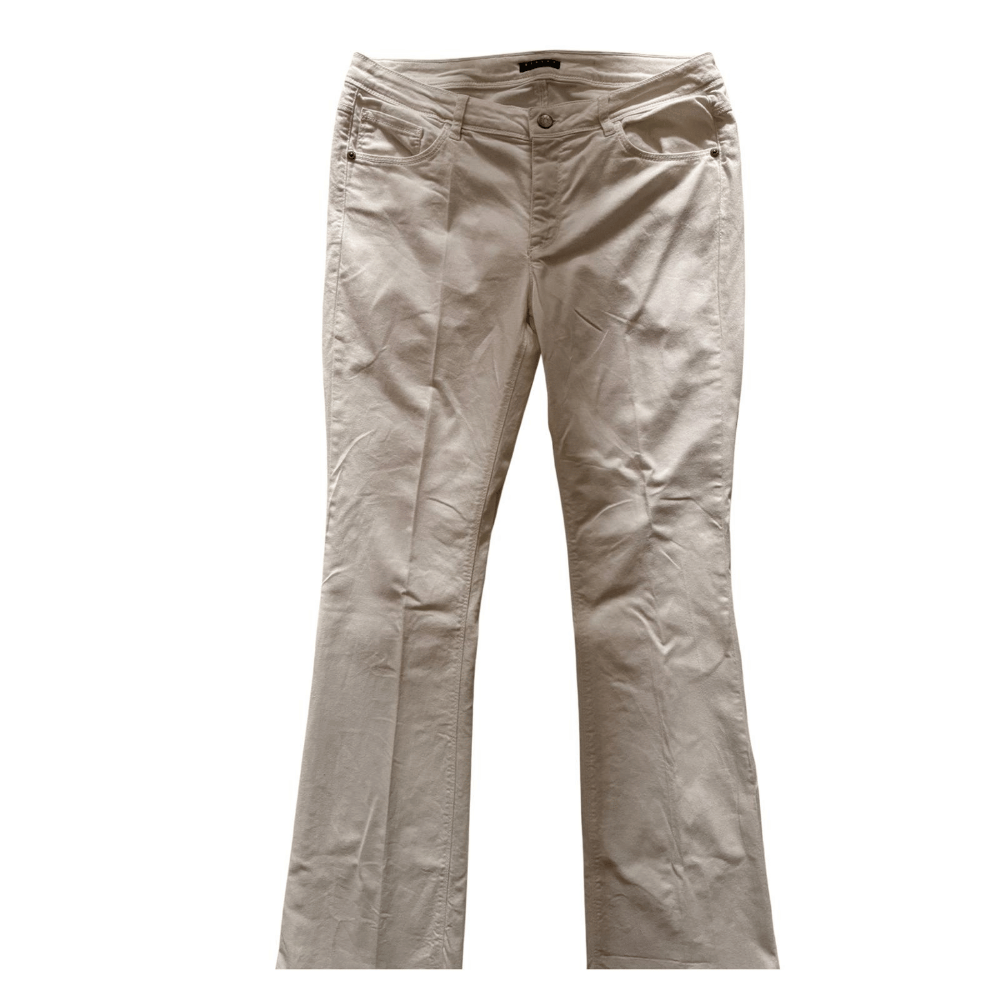 White flared trousers – Sisley
